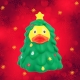 Badeend Kerstboom klasiek LILALU  Lilalu