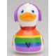 Love is Love Badeend Ducklin Wit  Overige eendjes