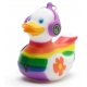 Love is Love Sleutelhanger Ducklin Wit  Sleutelhangers