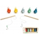 Set of 5 fairground ducks ECO with 2 rods  Funfairducks