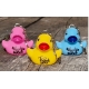 DUCKY TALK Lucky Ducky sleutelhanger roze  Sleutelhangers