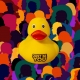 DUCKY TALK JUST BE YOU  Enten mit tekst