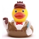 Sherlock Holmes Quietscheente D  Beruf enten