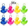 96 X kermis eend hengel spel GROOT 4 kleuren