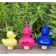 kermis eend hengel spel GROOT roze  Kermiseenden