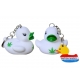 Sleutelhanger DUTCH DUCKY Cannabis /Wiet  Dutch Ducky