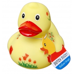 Rubber DUTCH DUCKY duck tulip Yellow 8 cm  Dutch Ducky
