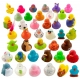 Set van 600 verschillende badeendjes DESIGN 3  Mini eendjes