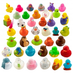 Set von 600 verschiedenen Gummi-Enten DESIGN 3  Mini enten