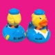 Race rubber duck Formule1 with name Max verstappen  Duck with your Text