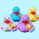 Gummie-ente DUTCH DUCKY Tulpe Blau 8 cm  Dutch Ducky