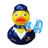 Rubber duck flight attendant Iberia