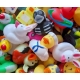 Set van 100 mini badeendjes B  Mini eendjes