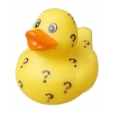 I don't know mini Question mark rubber duck