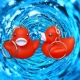 Sleutelhanger Rood B  Sleutelhangers