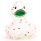 Badeente Weihnachtsglitzer grüner Scnabel D  Weihnachten