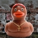 Rapper Hiphop Gummiente 2Duc.  Mehrere enten