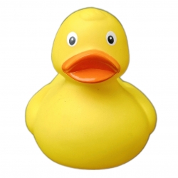Badeente mit Metallplatte im Boden 8 cm, für ein Entenrennen ET  Enten race
