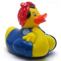 Rubber duck Rosie the Riveter LUXY