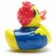 Rosie the Riveter lipbalsem badeend LUXY  Kadoset enz
