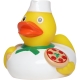 Rubber duck Italian Pizza baker DR  Profession ducks