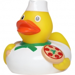 Badeend Pizza bakker DR  Beroep eendjes