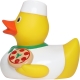 Badeend Pizza bakker DR  Beroep eendjes