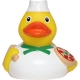 Badeend Pizza bakker DR  Beroep eendjes