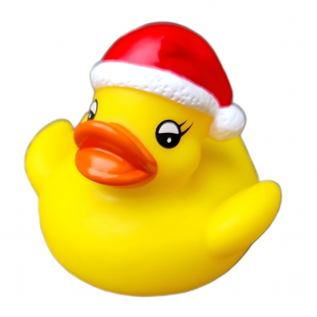 Badeend kerstmuts mini  Kerst