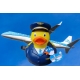 Rubber duck Pilot KLM  Profession ducks