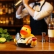 Badeend barkeeper  Beroep eendjes