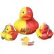 SPAIN DUCKY Spanische Gummiente 8 cm  Dutch Ducky