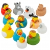 Mini Kerststal badeendjes