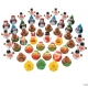 Kerst Badeendjes Mix (100 stuks)  Mini eendjes