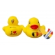 Rubber Duck BELGIAN DUCKY mini 5 cm  Dutch Ducky