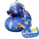 Starry Night keychain Vincent van Gogh Rubber Duck
