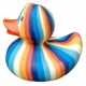 DUTCH DUCKY Groovy Retro Badeend  Dutch Ducky