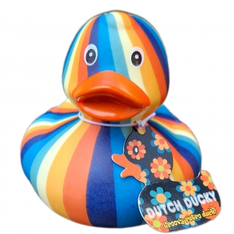 Groovy Retro Badeente  Dutch Ducky