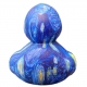 XL Starry Night van Gogh Badeend Gummie-ente  Dutch Ducky