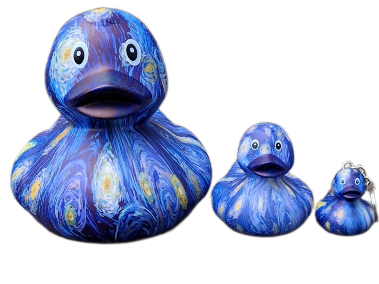 XL Starry Night Vincent van Gogh Rubber Duck