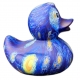XL Starry Night Vincent van Gogh Rubber Duck  Dutch Ducky