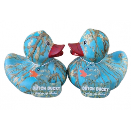 Amandelbloesem van Vincent van Gogh Badeend  Dutch Ducky