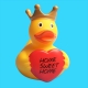 Gummi-ente / frosch mit eigenen Name oder Text  Home