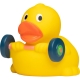 Gummi-ente Gewichtheber DR  Sport enten