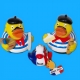 FRANCE DUCKY French Keychain  Keychains