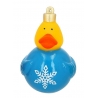Kerstbal Badeend Blauw