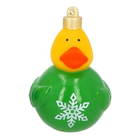 Christmas Ball Rubber Duck Green  Mini ducks
