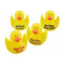 Rubber duck mini Feel Good per 4