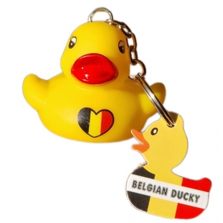 BELGIAN DUCKY Belgische Sleutelhanger  Home