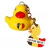 BELGIAN DUCKY Belgische Ente Schlüsselanhänger